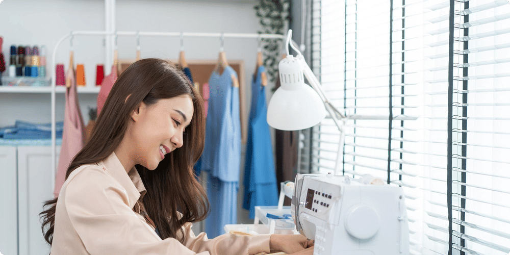 Techniques de couture pour les tissus épais