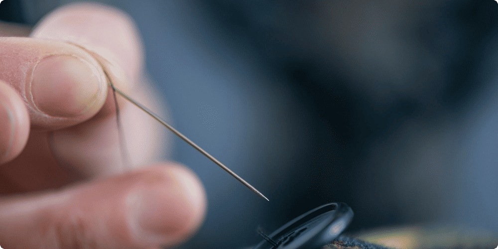 Coudre des boutons avec votre machine à coudre
